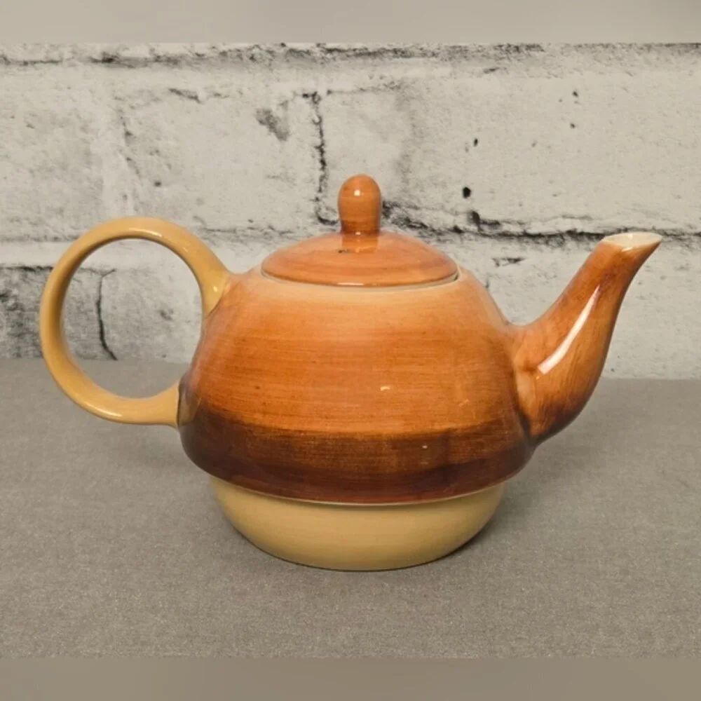 Canhome Global 3 Piece Floral Teapot Set 